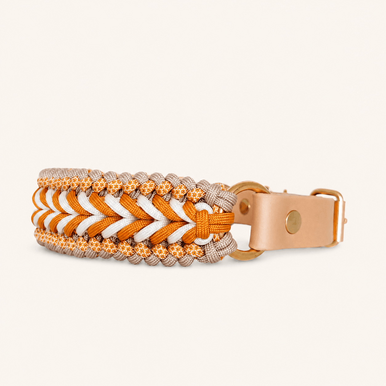 collier-chien-paracorde-jaune-biothane-tresse
