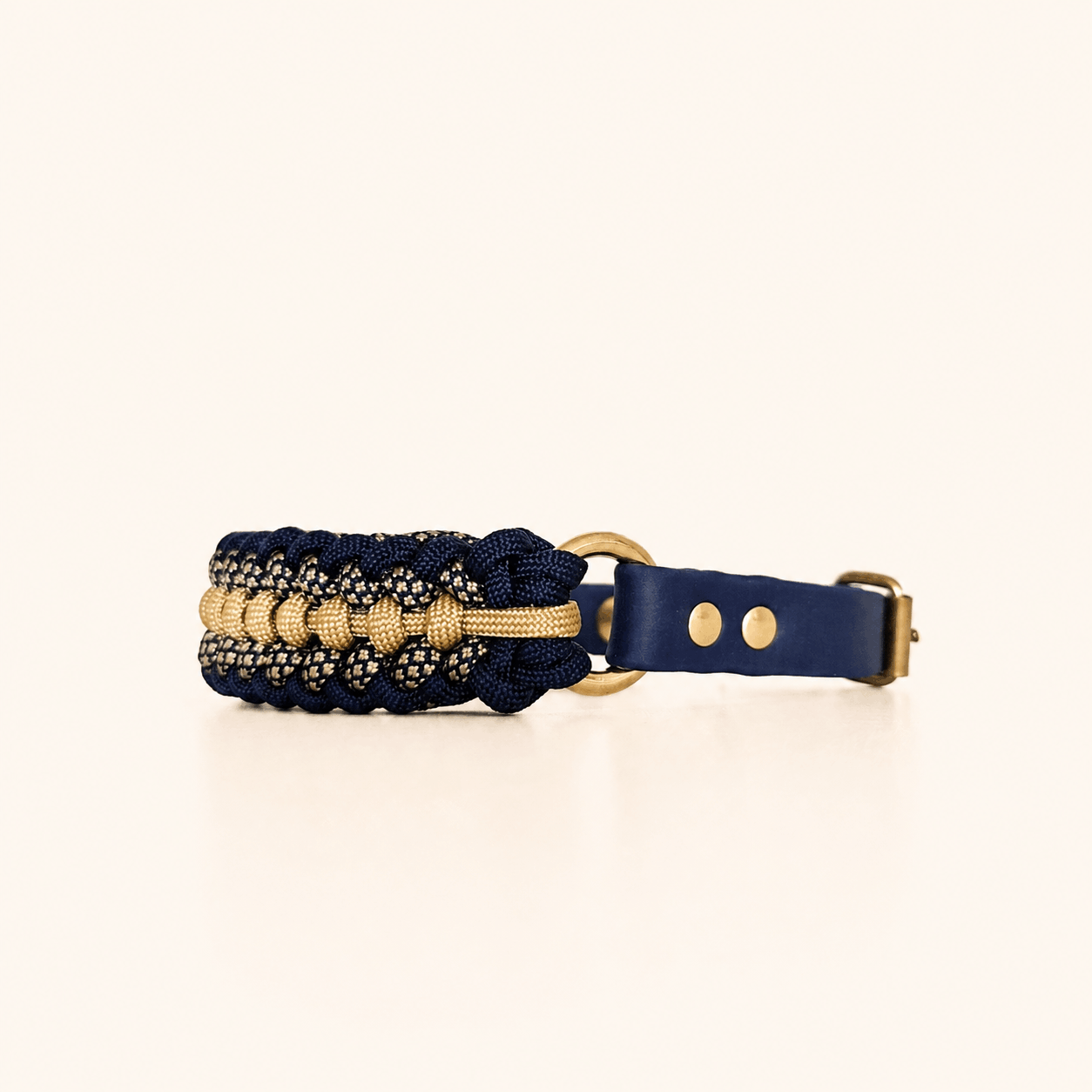 collier-petit-chien-paracorde-bleu-marine-biothane-tresse