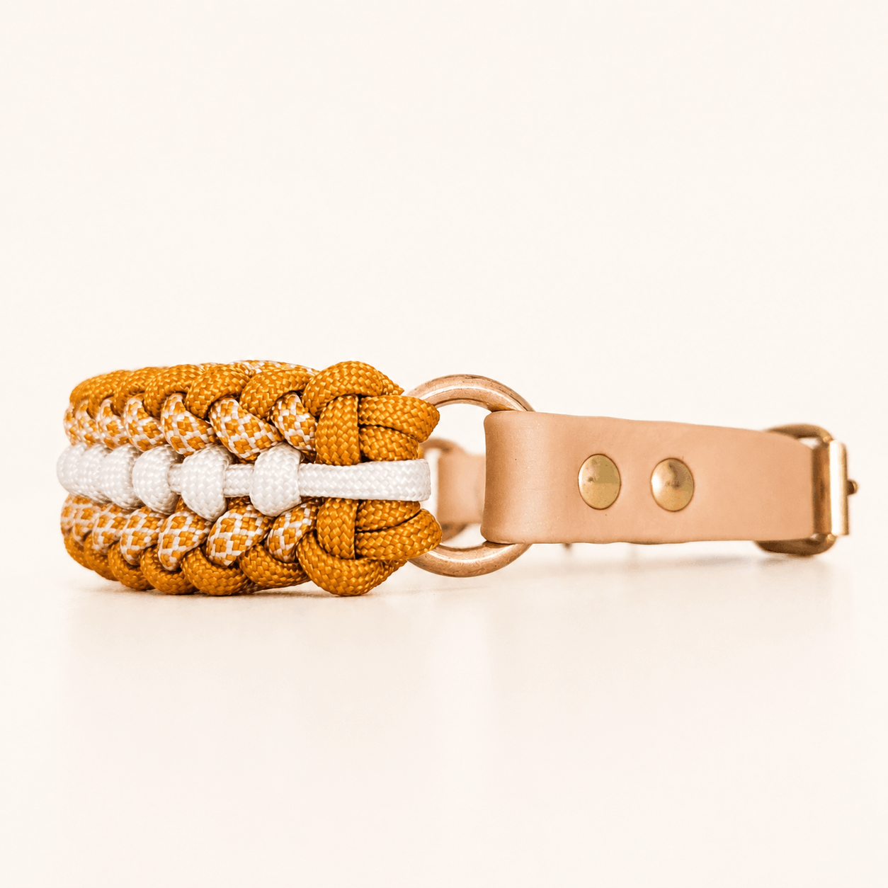 collier-petit-chien-jaune-paracorde-biothane-tresse