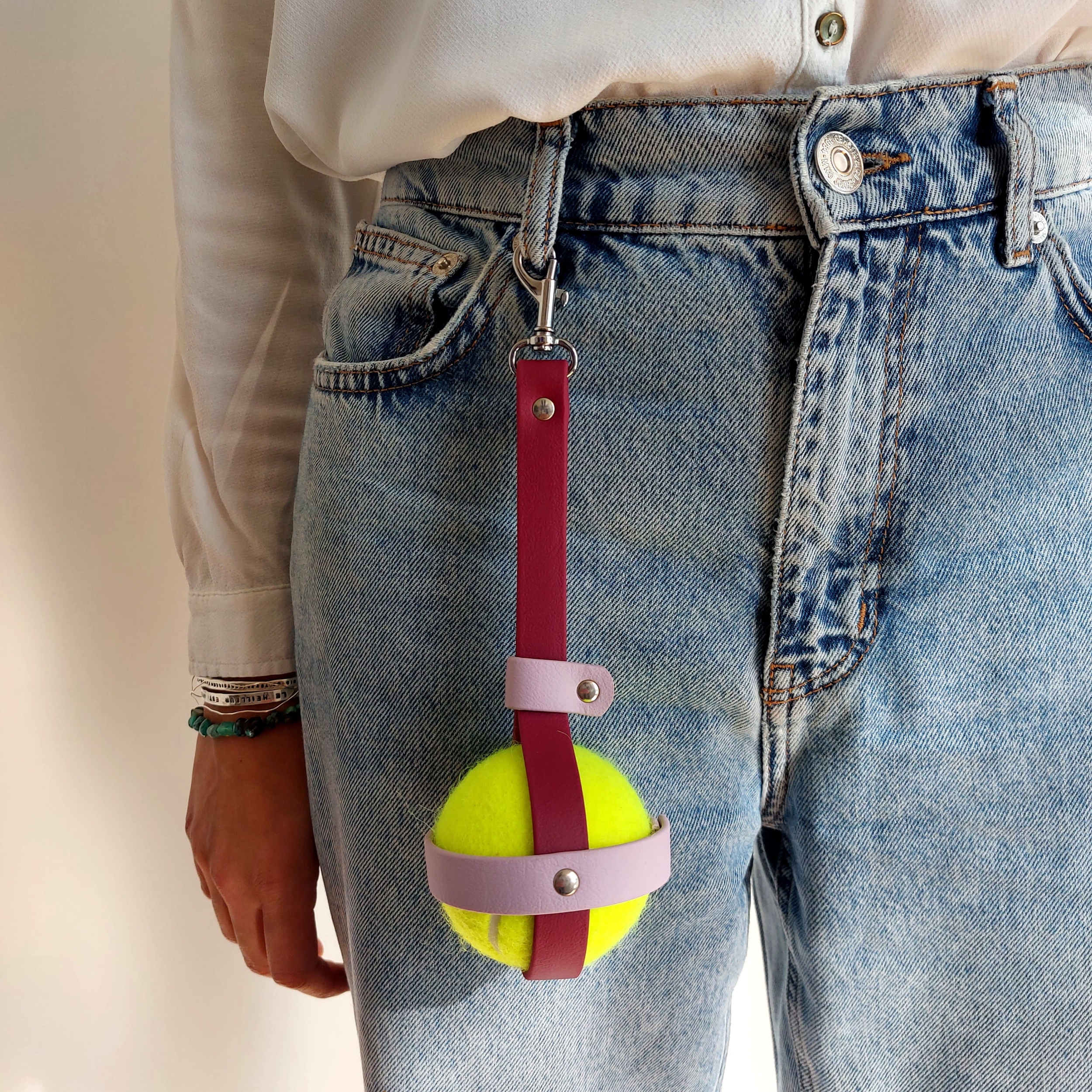 porte-balle-biothane-accessoire-chien-bordeaux