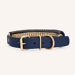 collier-paracorde-bleu-marine-biothane-tresse