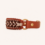 collier-paracorde-brun-biothane-tresse-chiens