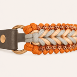 collier-chien-paracorde-orange-biothane-tresse