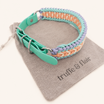 collier-chien-pastel-paracorde-biothane-tresse-truffeflair