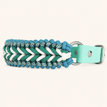 collier-chien-paracorde-turquoise-biothane-tresse