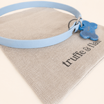 truffeetflair-collier-biothane-porte-medaille-chien-bleu