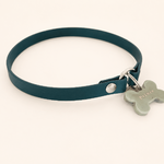collier-biothane-porte-medaille-chien-vert-truffeetflair