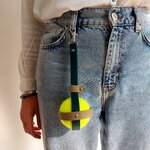 porte-balle-biothane-accessoire-chien-vert