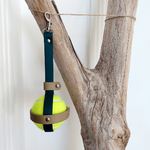 porte-balle-chiens-vert