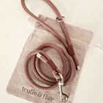 laisse-chiens-paracorde-vieux-rose-truffeetflair