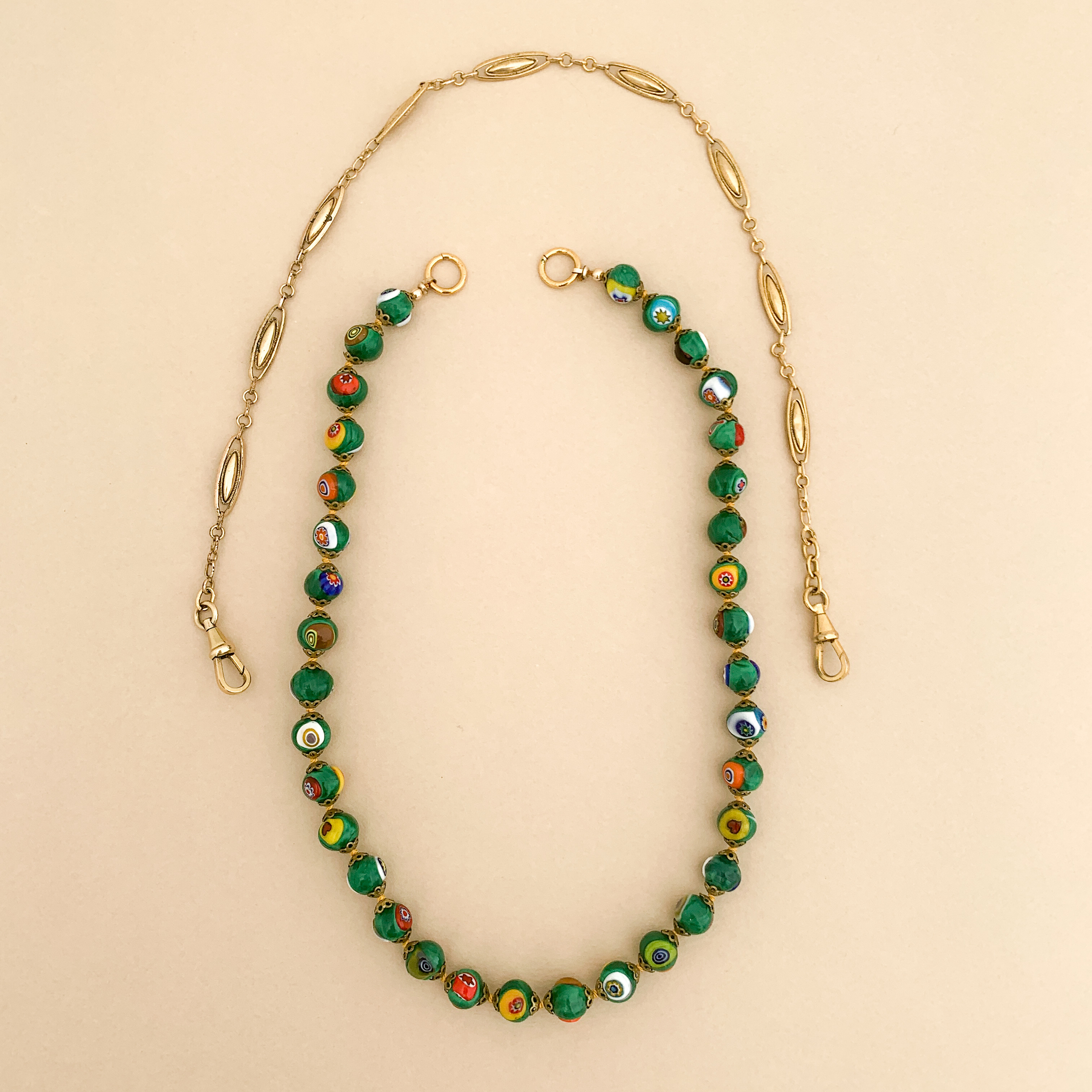Collier Josette Murano Vert