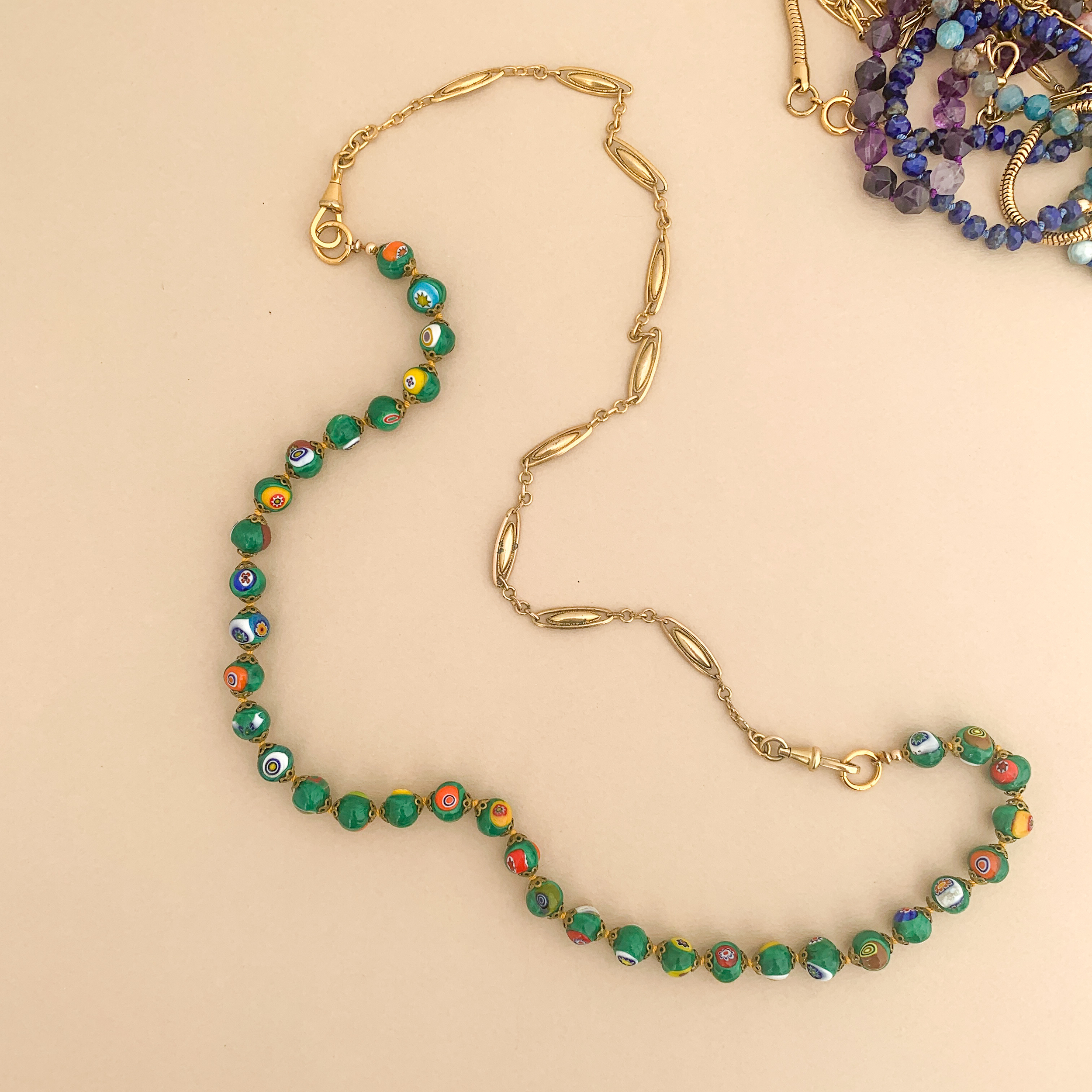 Collier Josette Murano Vert