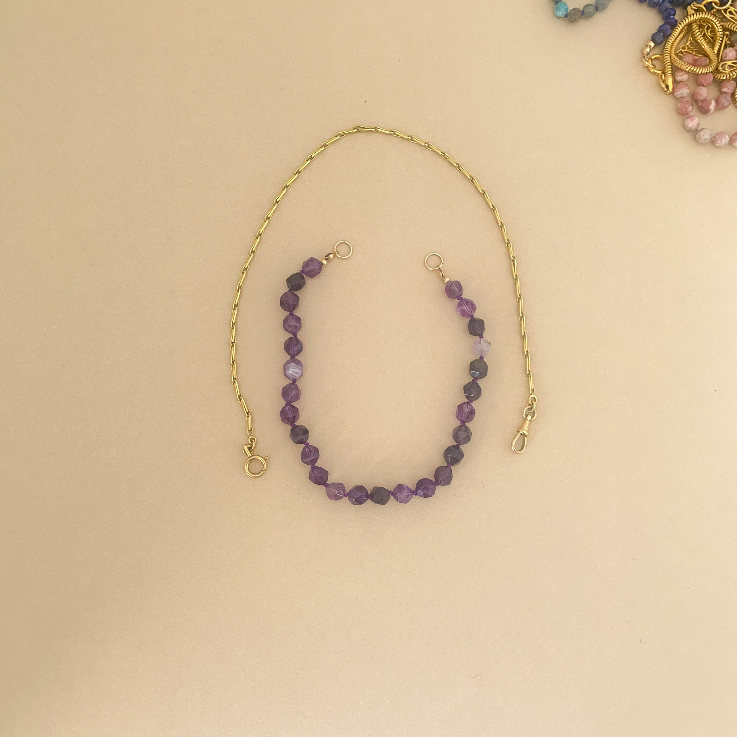 Collier Josette Améthyste