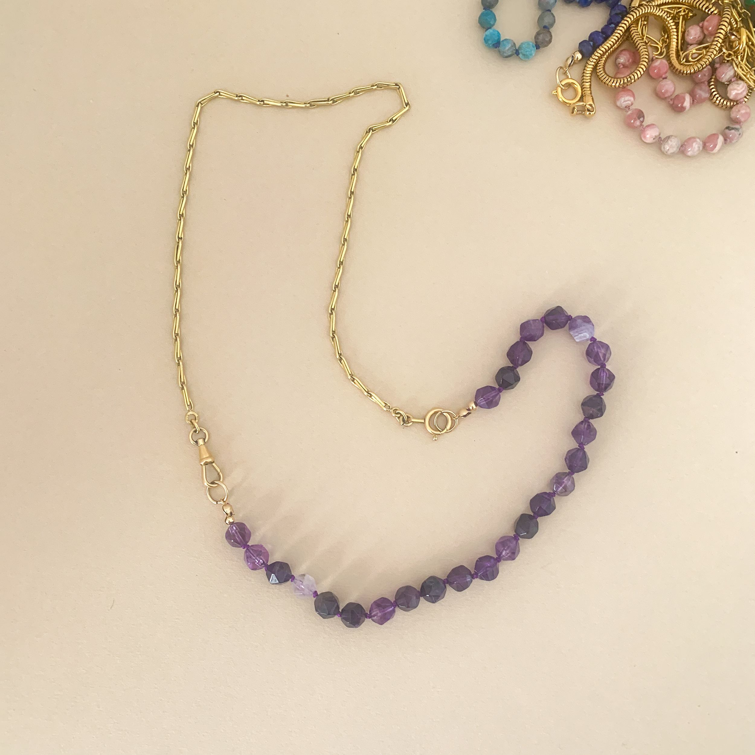 Collier Josette Améthyste