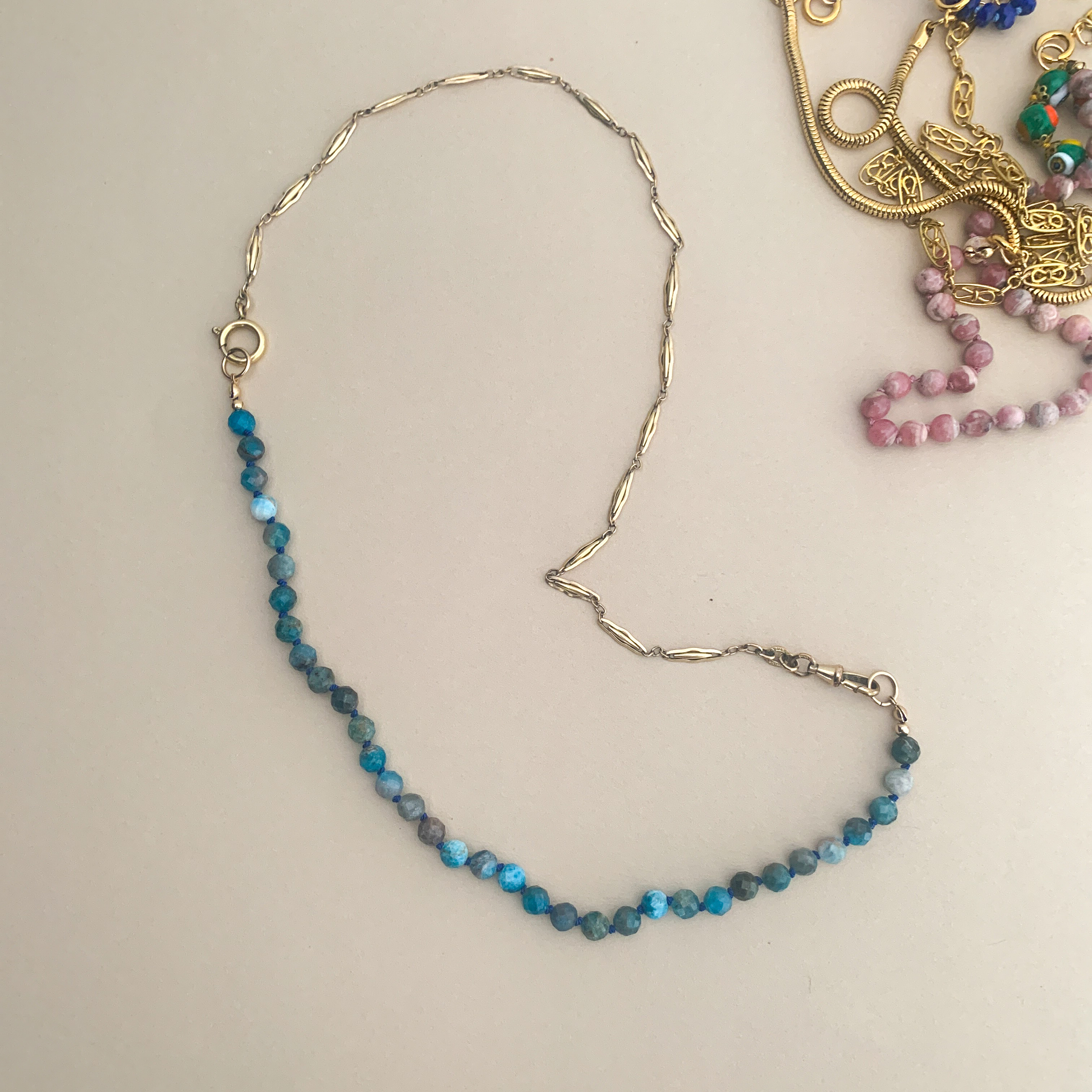 Collier Josette Apatite