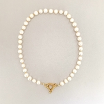 Le collier upcyclé LOCK Perles