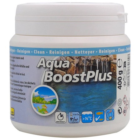 Nettoyant pour étang Ubbink « Aqua Boost Plus » 400g pour 6500L