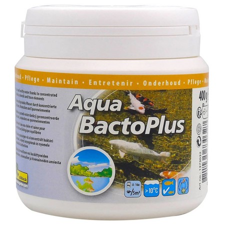 Ubbink Traitement de leau détang Aqua Bacto Plus 400 g pour 80000L