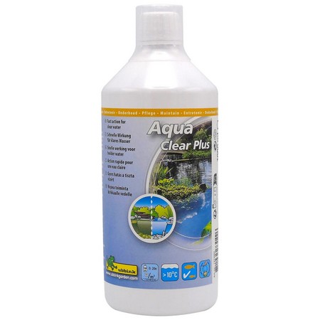 Ubbink Traitement de leau détang Aqua Clear Plus 1000 ml pour 20000L