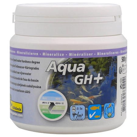 Ubbink Traitement de leau détang Aqua GH+ 500 g pour 5000 L