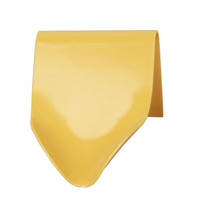 Porte-savon solide murale adhésif jaune