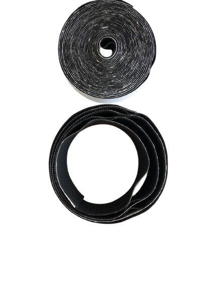 Moustiquaire en fibre de verre noire velcro à fermeture aimantée pour fenêtre 120120 cm ROULEAU DE SCRATCH.