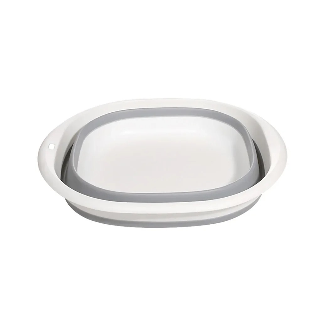 Bassine rétractable plainte pliée