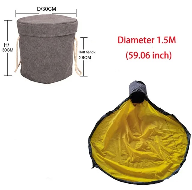 Panier jouet rangement rapide dimensions.