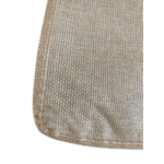 tissu beige panier corbeille suspendu grand