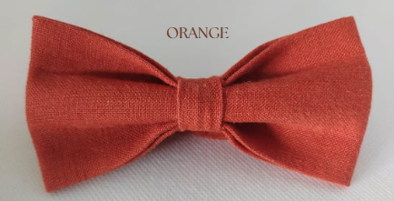 NOEUD PAPILLON ORANGE