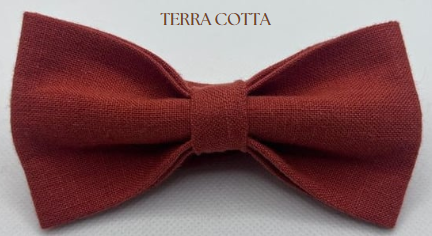 NOEUD PAPILLON TERRA COTTA