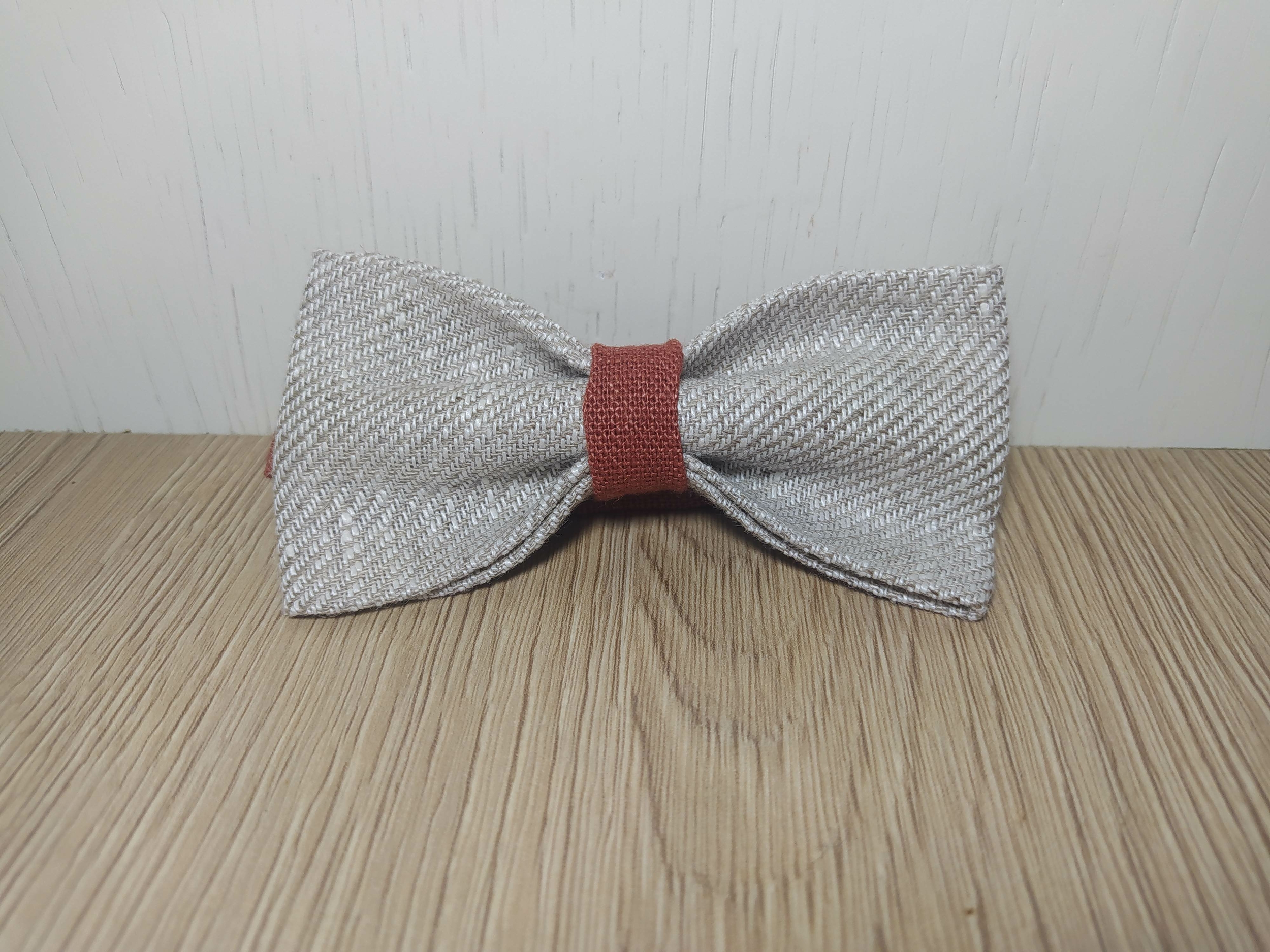 noeud papillon terracotta