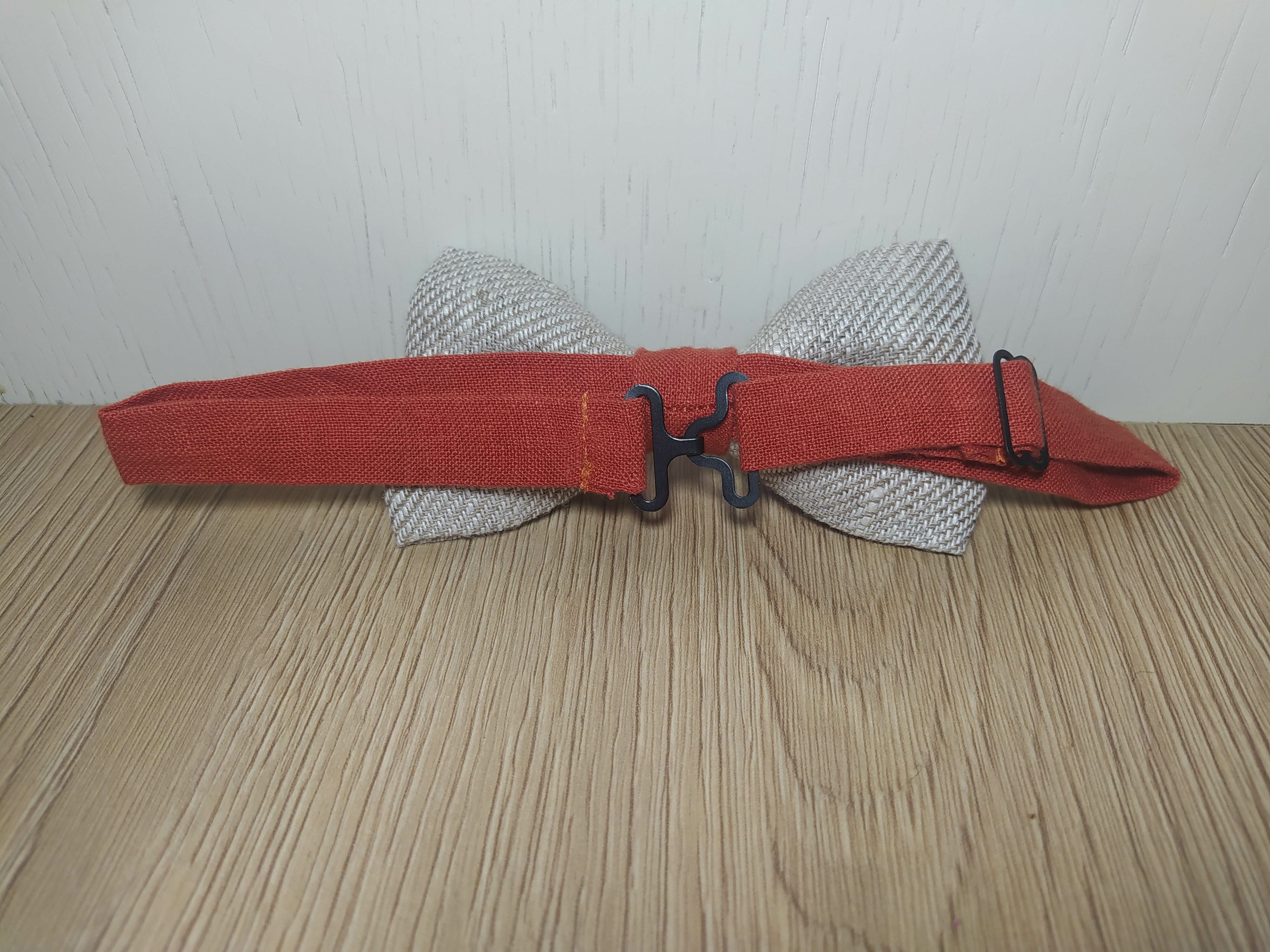 noeud papillon orange