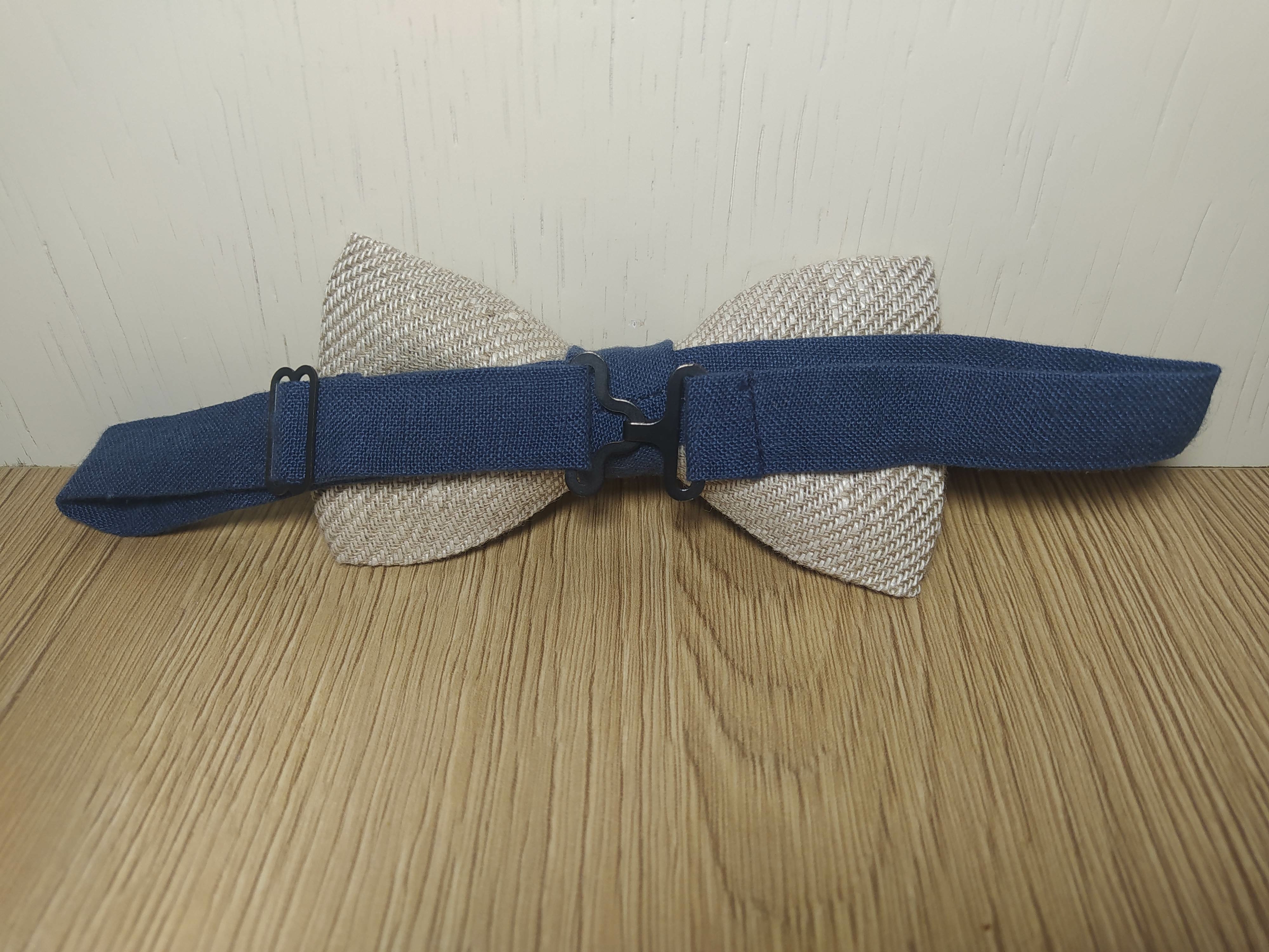 noeud papillon bleu 1