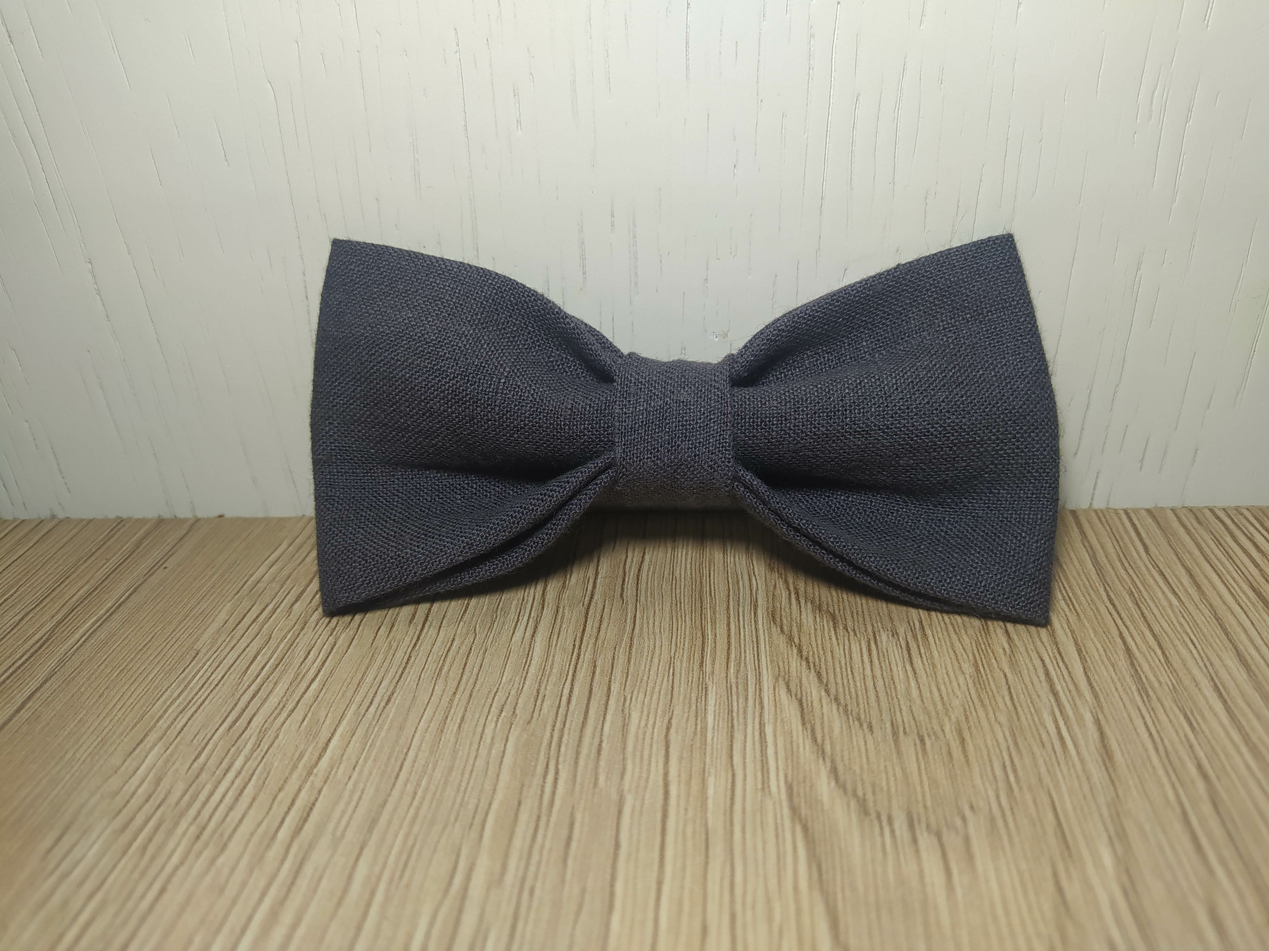 NOEUD PAPILLON GRIS
