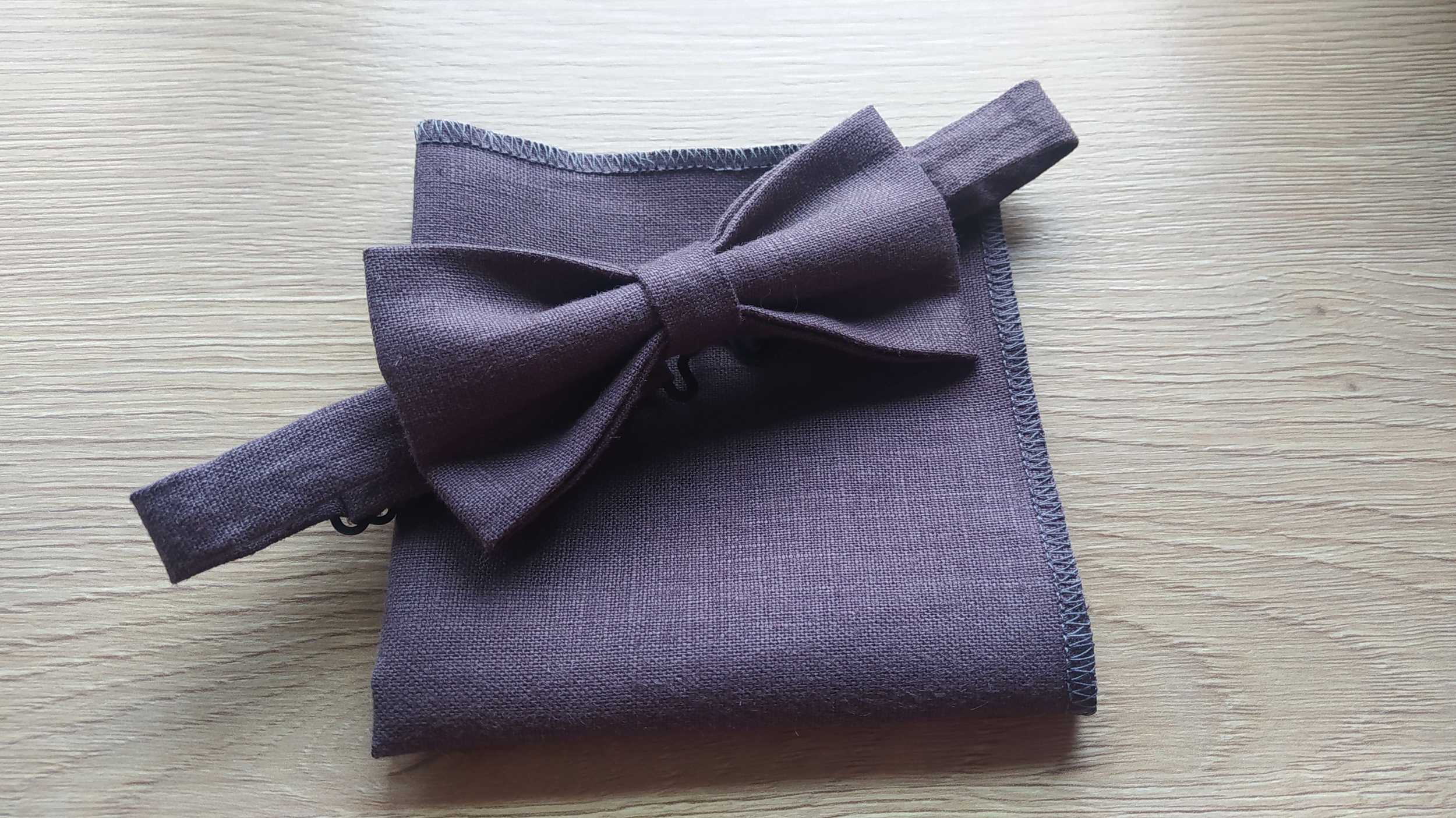 pochette figue et noeud