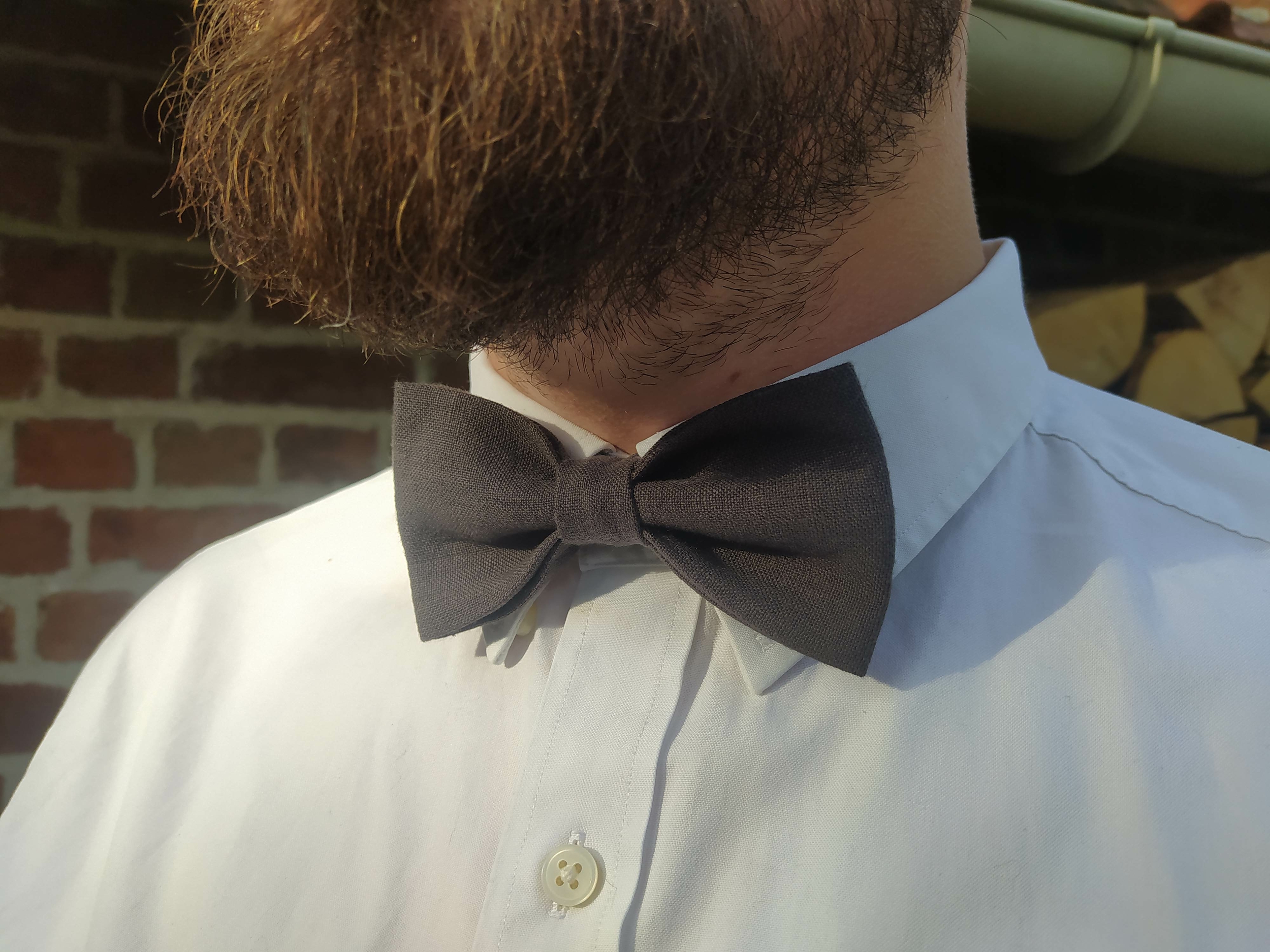 NOEUD PAPILLON ANTHRACITE