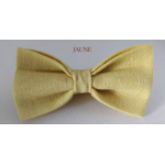 NOEUD PAPILLON JAUNE