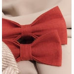 Nœud papillon en lin enfant