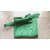 pochette verte et noeud