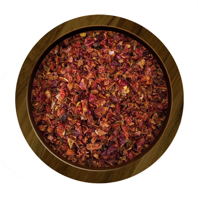 Poivron rouge en flocons