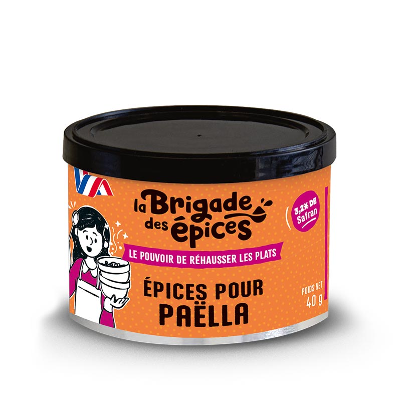 Épices pour paëlla au safran (3,2%)