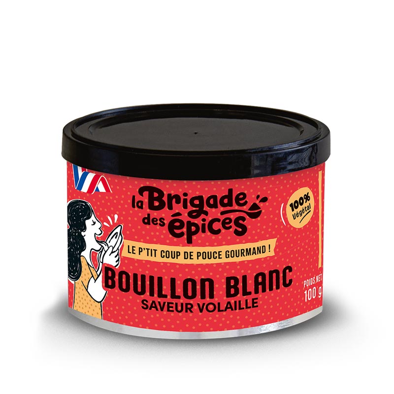 Bouillon Blanc Végétal saveur volaille