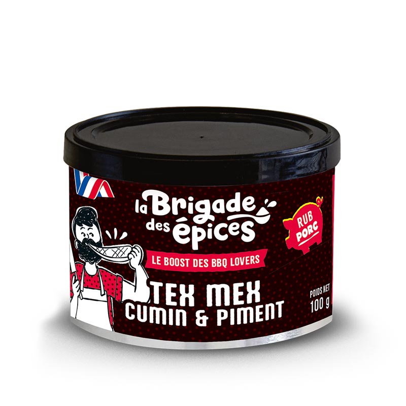 RUB Tex Mex - Assaisonnement pimenté pour viandes et plats Tex Mex