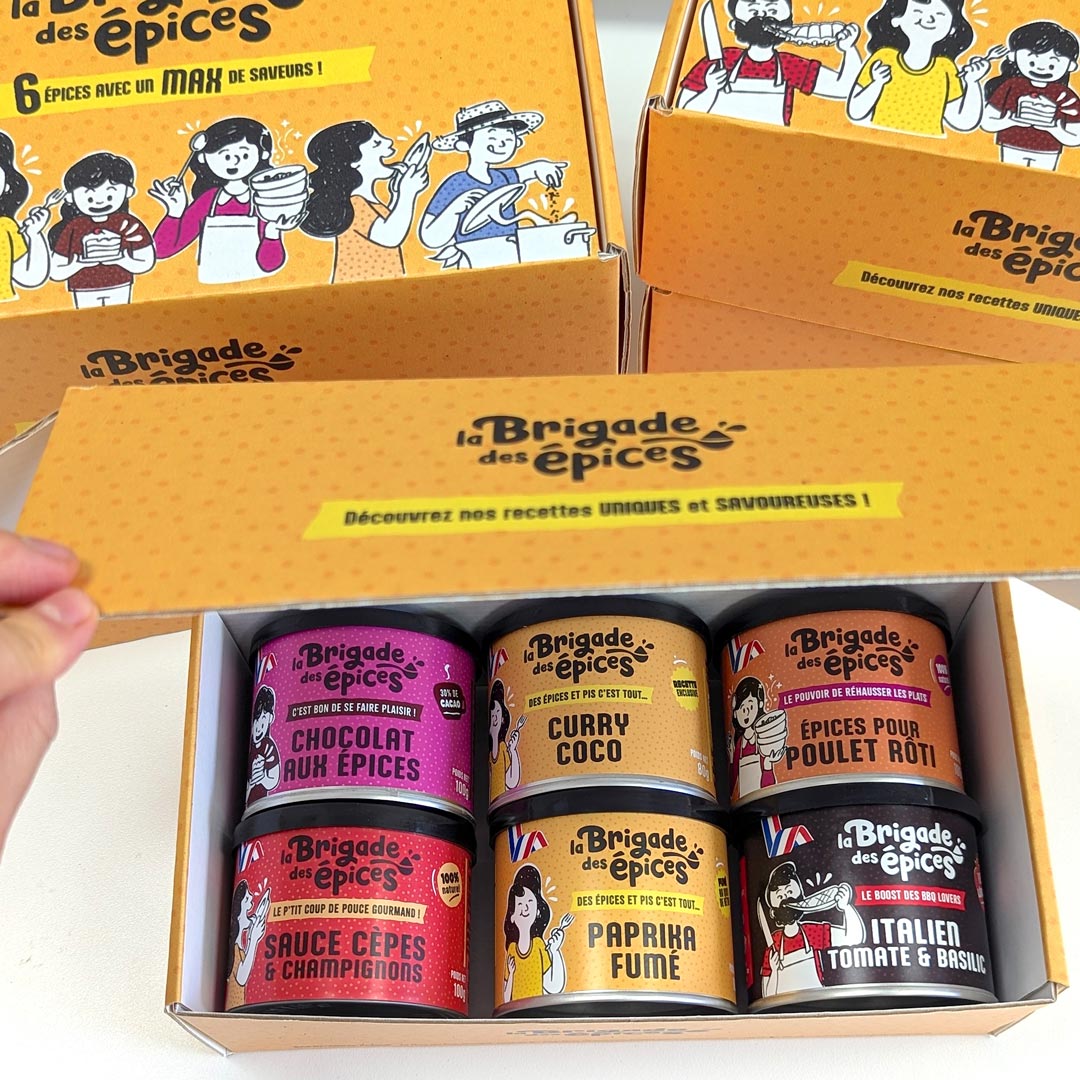 Coffret d\'épices - Spécial Best Seller
