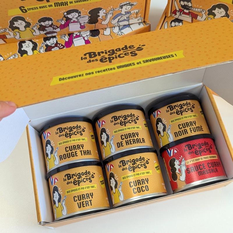 Coffret de Curry - Curry Lover