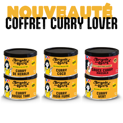 NOUVEAUTÉ : COFFRET CURRY LOVER
