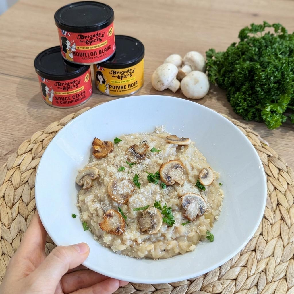 assiette-risotto-maison-aux-champignons