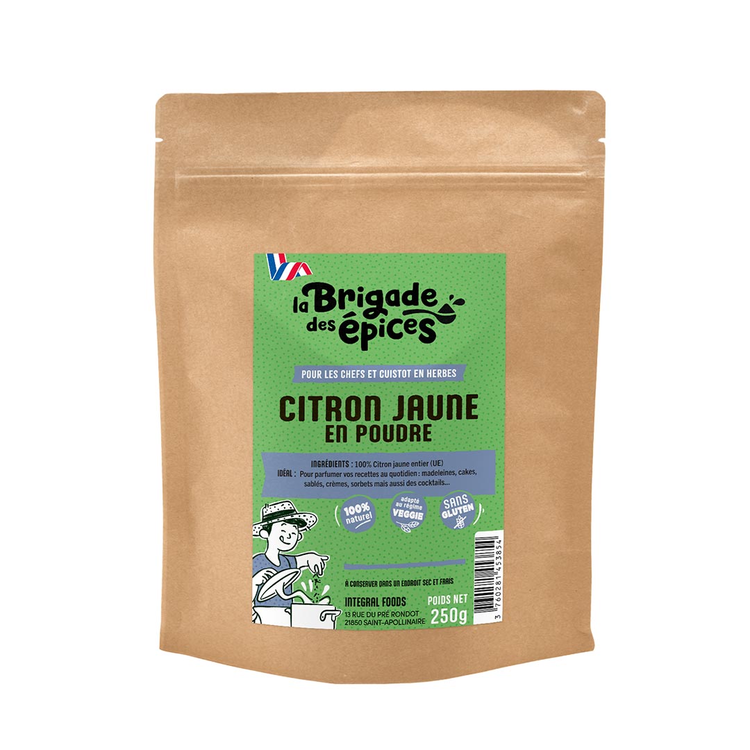 Citron jaune en poudre - Espagne