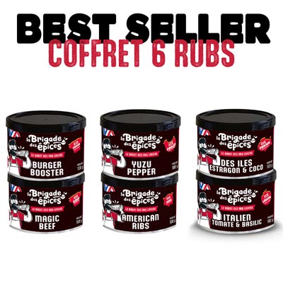 BEST SELLER : Coffret 6 rub